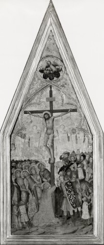 The Walters Art Museum — Ceccarelli Naddo - sec. XIV - Crocifissione di Cristo — insieme, dopo la pulitura